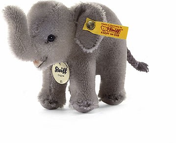 Steiff Animals - MOHAIR ELI ELEPHANT 11CM