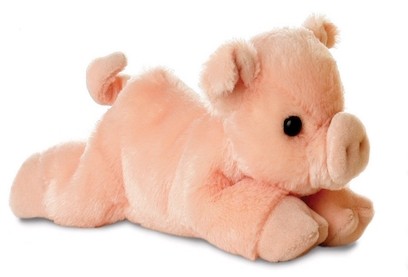Retired Bears and Animals - PERCY PIG 8"