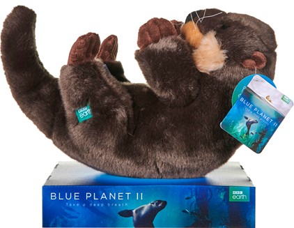 Retired Bears and Animals - BLUE PLANET SEA OTTER 10"