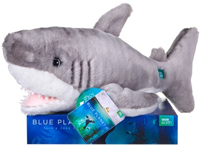 Retired Bears and Animals - BLUE PLANET SHARK 10"