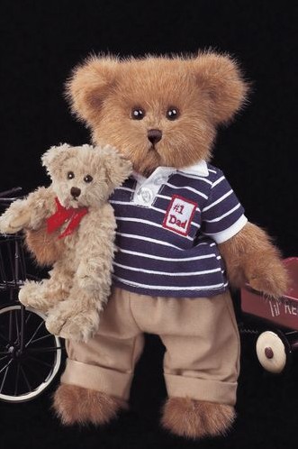Retired Bearington Bears - BEARY BEST DAD 10"