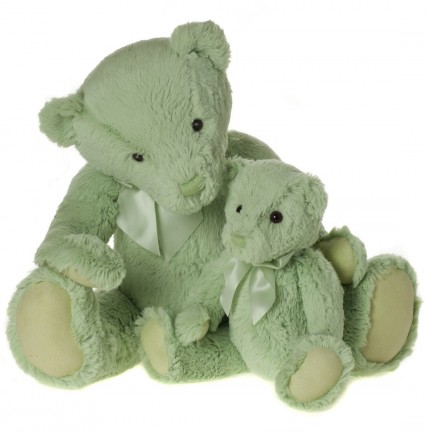 Retired At Corfe Bears - MY FIRST CHARLIE BEAR MEADOW GREEN 24CM