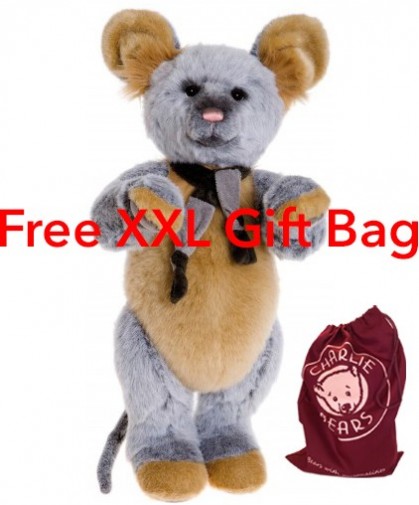 Retired At Corfe Bears - SCAREDY CAT MOUSE **FREE GIFT BAG**