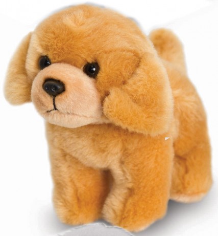Retired Bears and Animals - GOLDEN LABRADOR WITH BARK 12CM