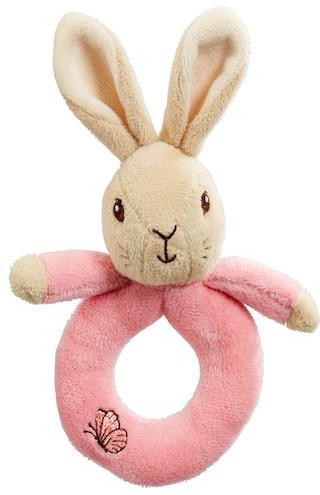 Retired Other - FLOPSY BUNNY PLUSH RING RATTLE 17CM