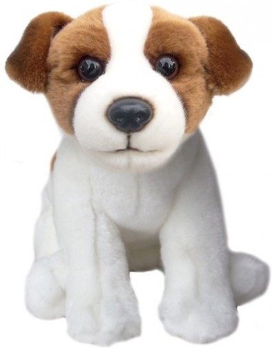 Retired Bears and Animals - JACK RUSSELL SOFT TOY DOG 30.5CM