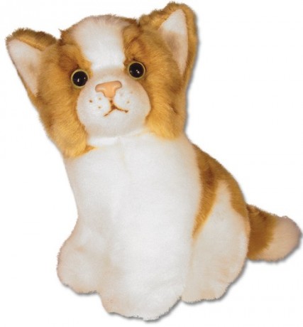 Retired Bears and Animals - GINGER CUDDLY CAT 16.5CM