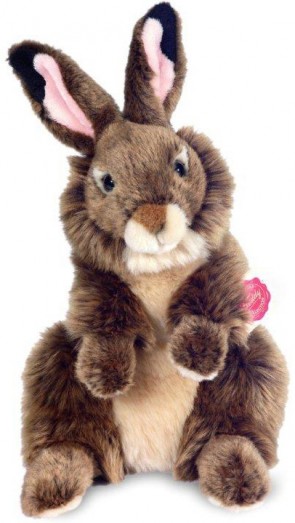 Retired Bears and Animals - RABBIT UPRIGHT BROWN 28CM