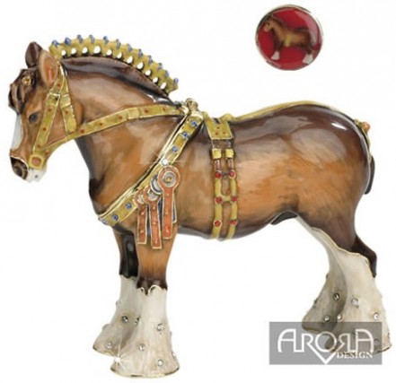 Retired Bears and Animals - SHIRE HORSE & CAMEO PIN