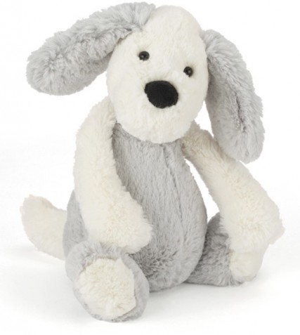 Retired Jellycat at Corfe Bears - BASHFUL CHAUCER DOG 31CM