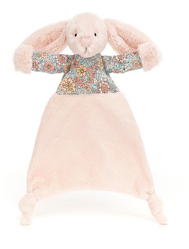 Retired Jellycat at Corfe Bears - BLOSSOM BLUSH BUNNY SOOTHER/COMFORTER 25CM