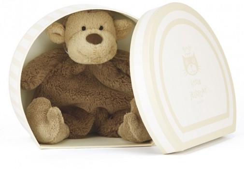 Retired Jellycat at Corfe Bears - BOUBOU MONKEY BABY SOOTHER 22CM