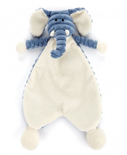 Retired Jellycat at Corfe Bears - CORDY ROY BABY ELEPHANT SOOTHER 23CM