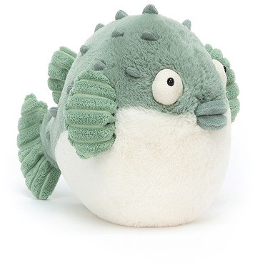 Retired Jellycat at Corfe Bears - PACEY PUFFERFISH 23CM