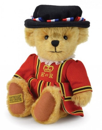 Retired Merrythought - ROYAL BEEFEATER TEDDY BEAR 10"