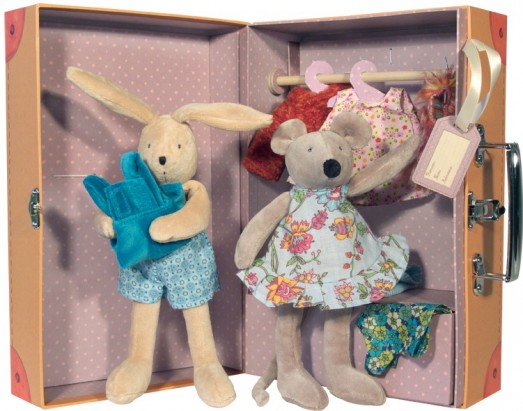 Retired Bears and Animals - THE LITTLE WARDROBE SUITCASE