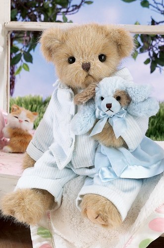 Retired Bearington Bears - SAMMY SLEEPYHEAD 14"