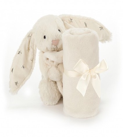 Retired Jellycat at Corfe Bears - BASHFUL BUNNY SOOTHER TWINKLE 34CM