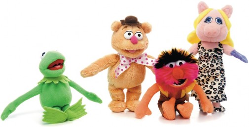 Retired Bears and Animals - THE MUPPETS TOYS SET OF 4 8"
