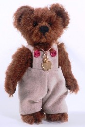 Retired Bears and Animals - BROWN'S APPLE 10CM