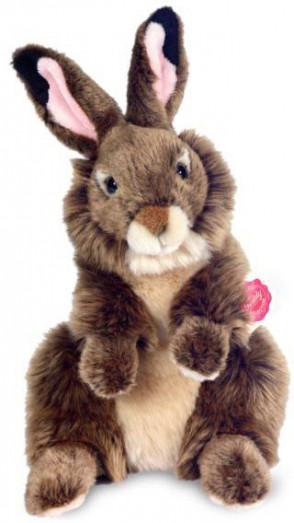 Retired Bears and Animals - RABBIT UPRIGHT BROWN 28CM