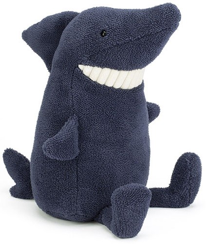 Retired Jellycat at Corfe Bears - TOOTHY SHARK 22CM