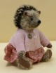 HEDGEHOG WITH PINK CARDIGAN 6"