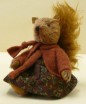 MRS SQUIRREL IN A DRESS 6½"