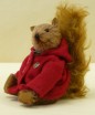 SQUIRREL IN RED COAT 6½"