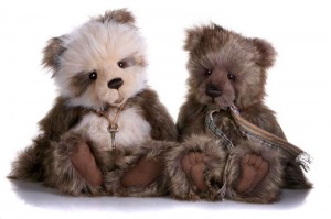Simon-and-Mark Simon and Mark the cuddly Charlie Bears