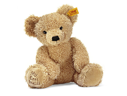 my first steiff bear blue