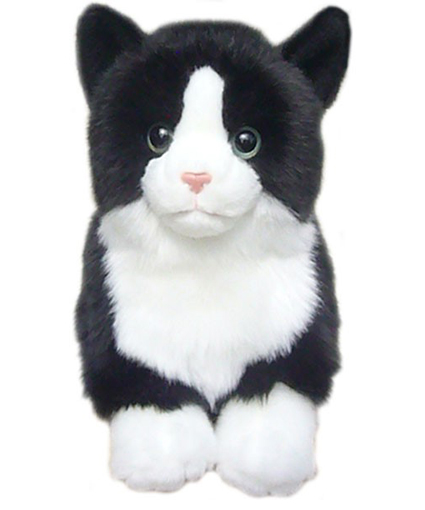 white cat soft toy
