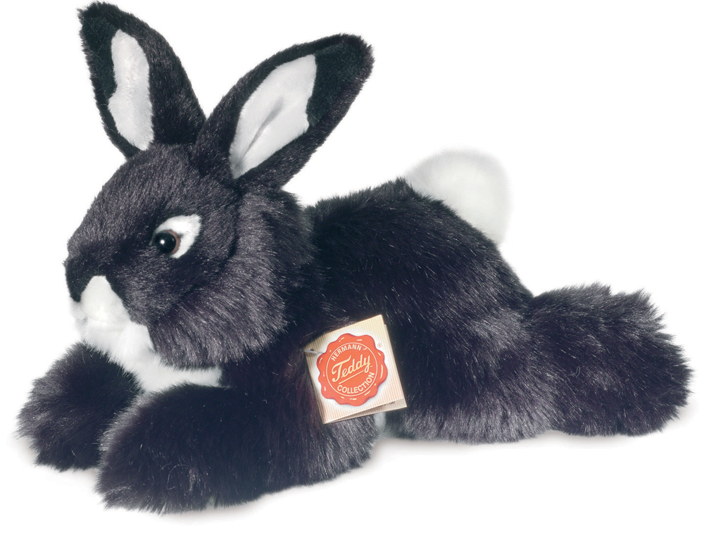 black rabbit plush