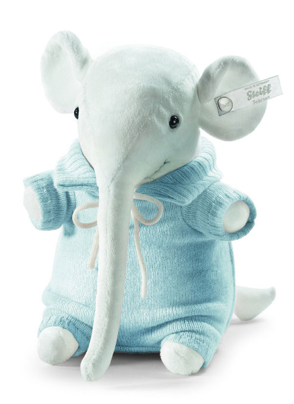 steiff blue elephant