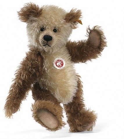 Retired Steiff Bears - CLASSIC TEDDY BEAR CAPPUCINO 33CM