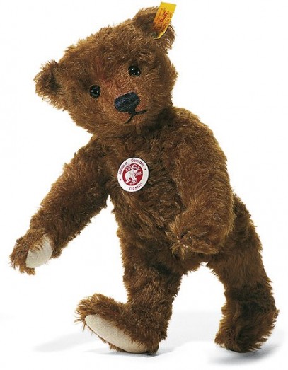 Retired Steiff Bears - CLASSIC 1905 TEDDY BEAR CHESTNUT 30CM