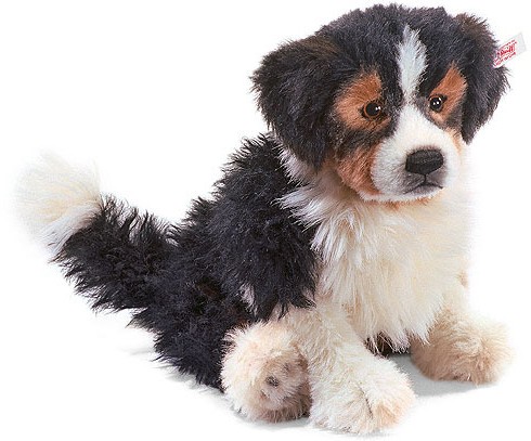 Retired Steiff Bears - MASTERPIECE AUSTRALIAN SHEPHERD PUPPY