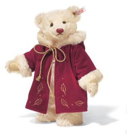 Retired Steiff Bears - CHRISTMAS TEDDY BEAR 30CM