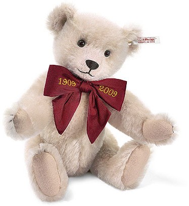 Retired Steiff Bears - MARGARETE'S TEDDY BEAR 28CM ROSE