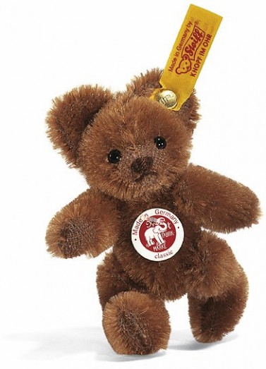 Retired Steiff Bears - MINI TEDDY BEAR RUSSET 8CM