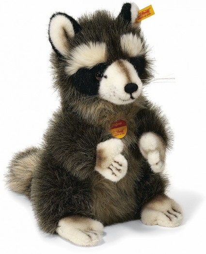 Retired Steiff Bears - RACOON 30CM <BR>