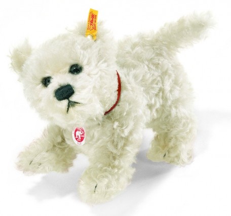 Retired Steiff Bears - TREFF WEST HIGHLAND TERRIER 28CM