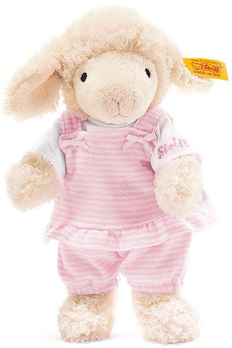 Retired Steiff Bears - SWEET DREAMS LAMB PINK 20CM