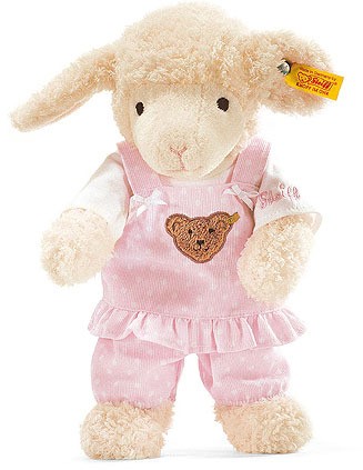 Retired Steiff Bears - SWEET DREAMS LAMB PINK 28CM