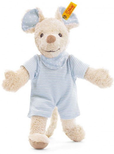 Retired Steiff Bears - SNIFFY MOUSE BLUE 28CM