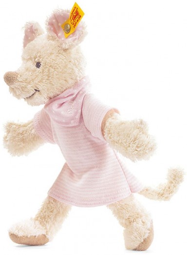 Retired Steiff Bears - SNIFFY MOUSE PINK 20CM