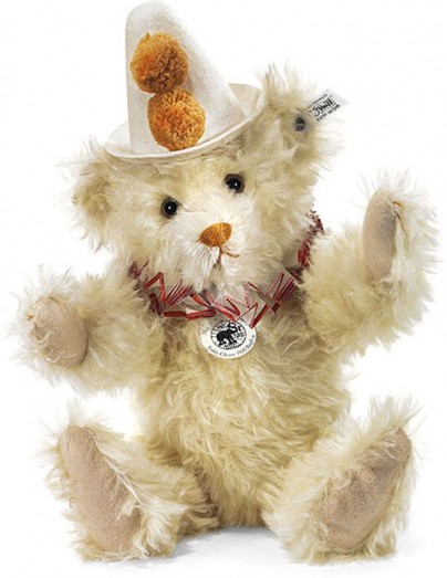 Retired Steiff Bears - TEDDY CLOWN REPLICA 1928 36CM