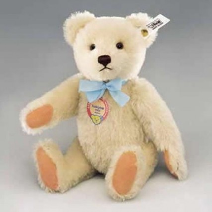 Retired Steiff Bears - 1953 REPLICA TEDDY WITH SQUEAKER 25CM