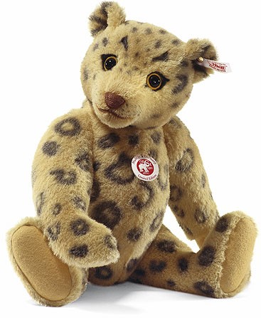 Retired Steiff Bears - ALPACA CLASSIC TEDDY BEAR LEOPARD 40CM