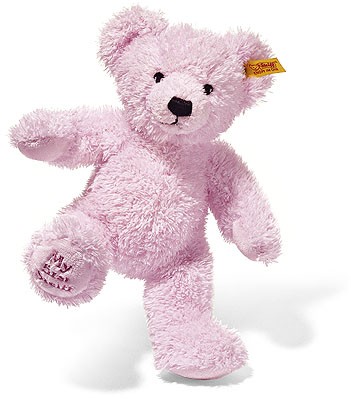 Retired Steiff Bears - TEDDY MY FIRST STEIFF PINK 25CM